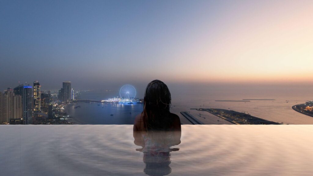 W Residence Dubai Harbour Infinity Pool W Residence Dubai Harbour Infinity Pool