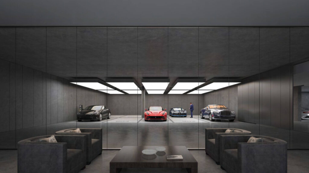 Car Parking Lounge - Armani Beach Residence Palm Jumeirah Car Parking Lounge - Armani Beach Residence Palm Jumeirah