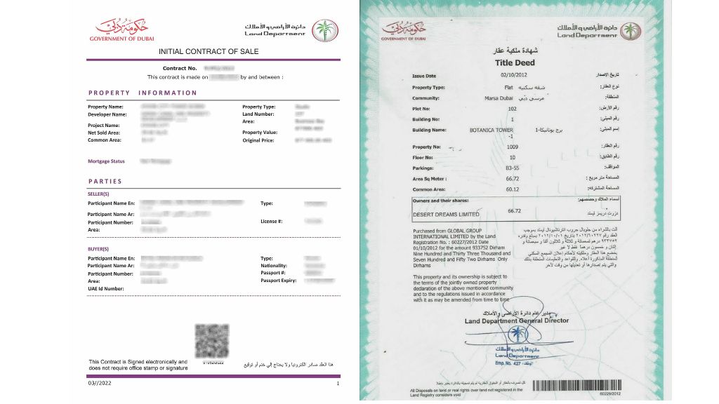 Legal and Financial Considerations Legal and financial considerations for off-plan and ready properties