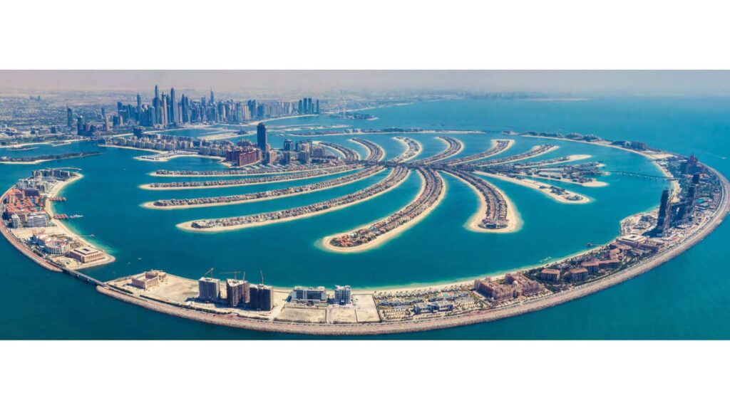 Palm Jumeirah Dubai Aerial View Palm Jumeirah Dubai Aerial View