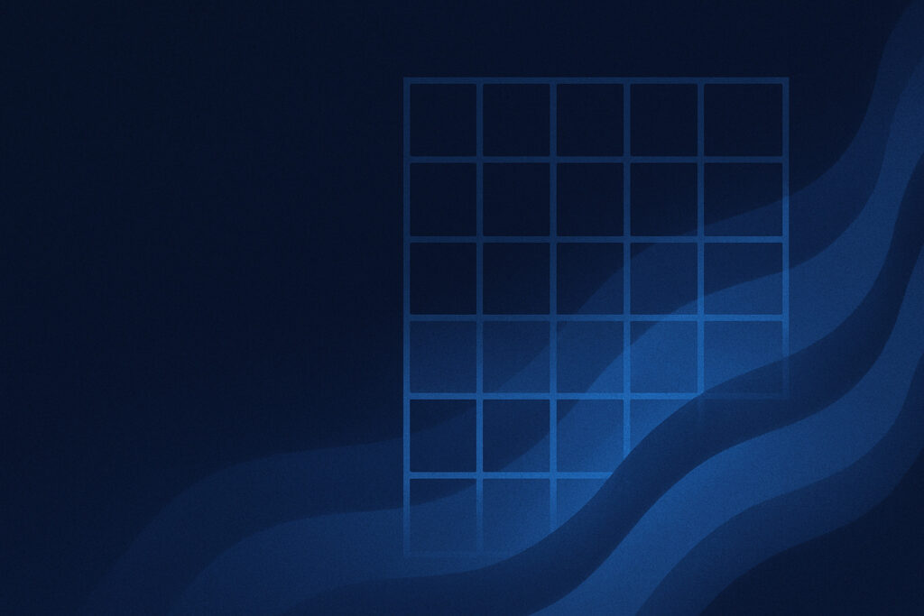 Best Time to Buy Property in Dubai - Best Month : Seasonality Best month and best time to buy property in Dubai - seasonality calendar rendered in abstract blue.